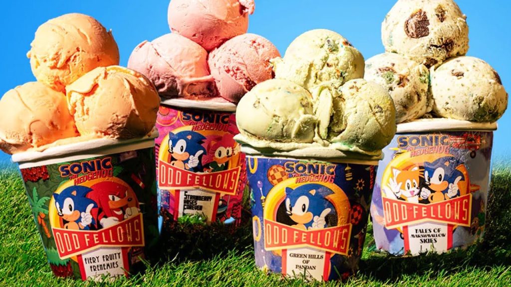 Sonic The Hedgehog Ice Cream
