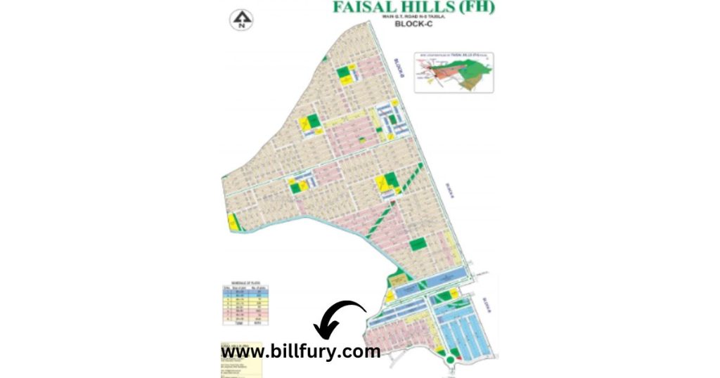 Faisal Hills Map